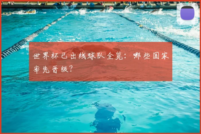 世界杯已出线球队全览:哪些国家率先晋级?